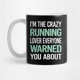 Crazy Lover Running Run Runner Mug